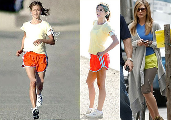 Ejercicios famosas: Jennifer Aniston