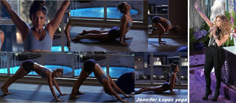 Ejercicios famosas: Jennifer Lopez Yoga