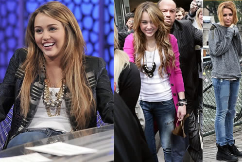 Miley Cyrus: Estilo famosas