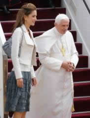 Estilo famosas: Rania Jordania y Papa Benedicto
