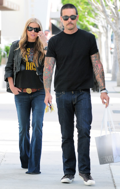 Carmen Electra y Rob Patterson