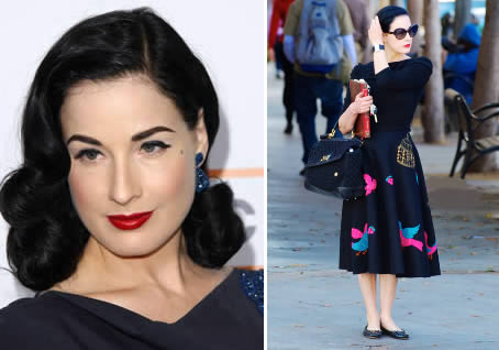 Dieta famosas: Dita Von Teese