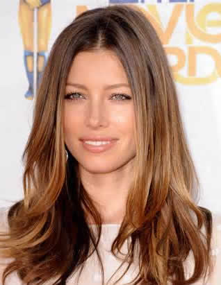 Estilo famosas: Jessica Biel peinado