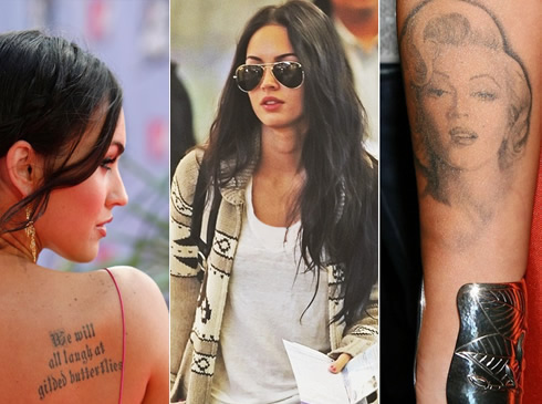 Tatuajes famosas: Megan Fox tatuaje