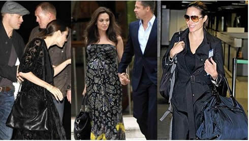 Angelina Jolie: bolsos y estilo