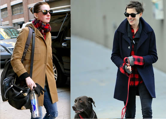 Anne Hathaway: Estilo famosas