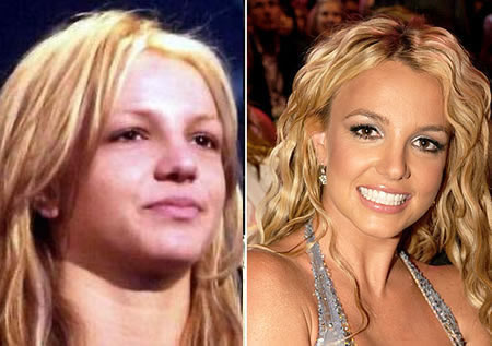 Famosa sin maquillaje: Britney Spears Britney Spears sin maquillaje 