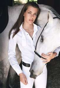 Dietas famosas: Carlota Casiraghi y su caballo