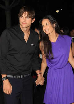 Dieta famosas: Demi Moore - Ashton Kutcher