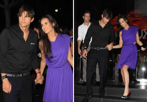 Dieta famosas: Demi Moore - Ashton Kutcher