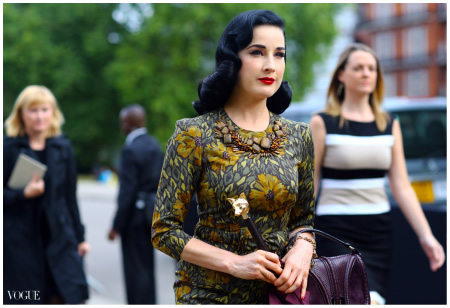 Dita Von Teese: Dietas famosas y dieta equilibrada y dieta sana