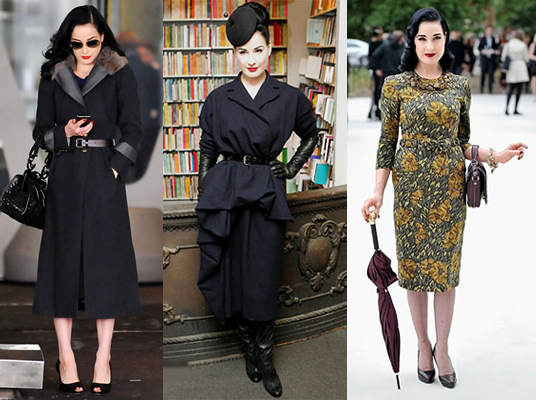 Estilo famosas: Dita Von Teese