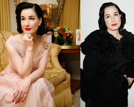 Estilo famosas: Dita Von Teese - Estilo Cabaret