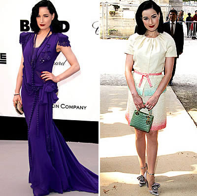 Estilo famosas: Dita Von Teese