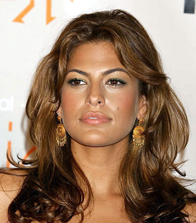 Estilo famosas: Peinado de Eva Mendes