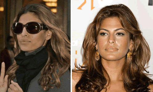 Estilo famosas: Peinado de Eva Mendes