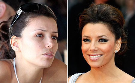 Famosa sin maquillaje: Eva Longoria sin maquillaje