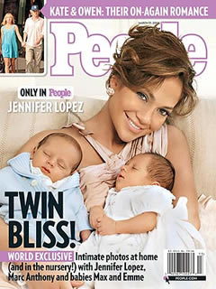 Dieta famosas: Jennifer Lopez y sus bebes