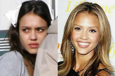 Maquillaje famosas: Jessica Alba sin maquillaje