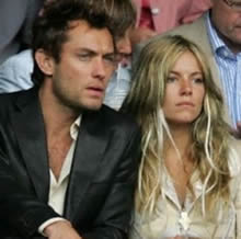 Estilo famosas: Sienna Miller - Jude Law