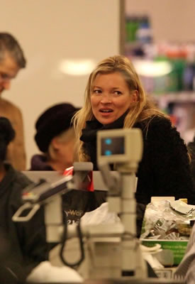 Dieta famosas: Kate Moss Shopping