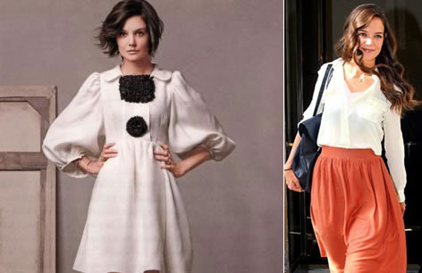 Estilo famosas: Katie Holmes Style