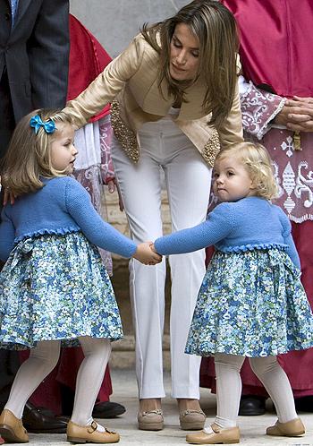 Dietas famosas: Doña Letizia junto a sus 2 hijas, Leonor y Sofía