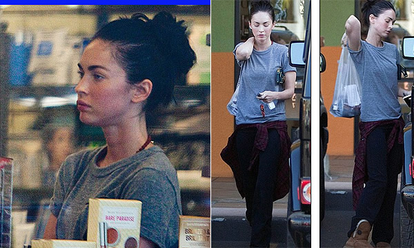 Maquillaje famosas: Megan Fox sin maquillaje