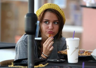 Miley Cyrus: dieta sana y dieta equilibrada