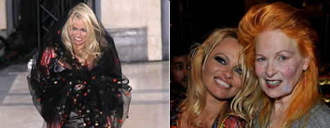 Estilo famosas: Pamela Anderson y Vivienne Westwood