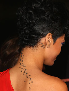 Tatuajes famosas: tatuajes de Rihanna