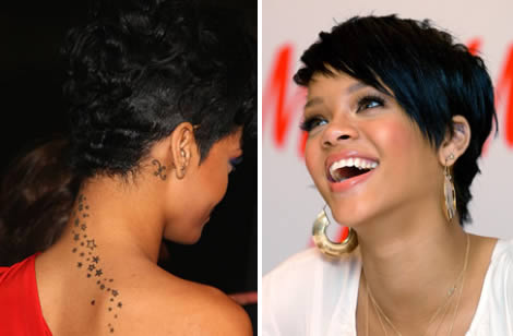 Tatuajes famosas: tatuajes de Rihanna