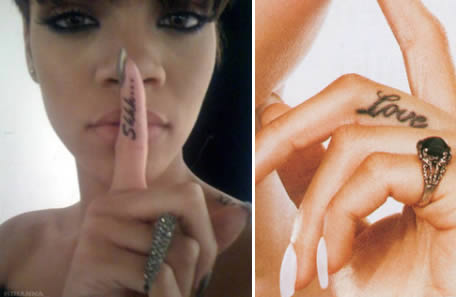 Tatuaje famosas: tatuajes de Rihanna