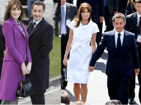 Dieta famosas: Nicolas Sarkozy y Carla Bruni