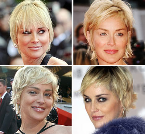 Sharon Stone Pelo Corto