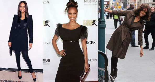 Tyra Banks: estilo famosas