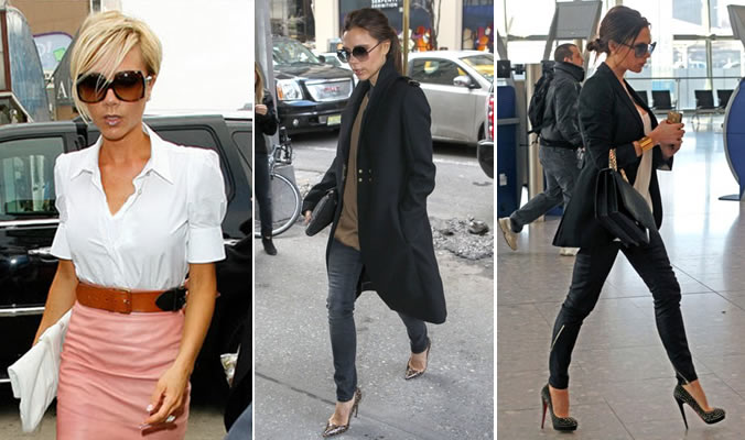 Famosa: estilo de Victoria Beckham